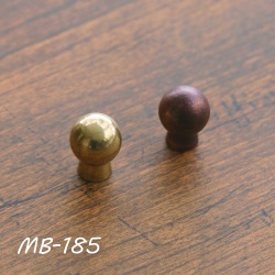 真鍮製　丸球つまみ　MB-183