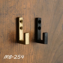 アンティーク調金具　真鍮鋳物製フック　MB-254