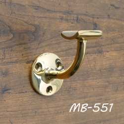 アンティーク金具　真鍮製　手すり受金物　MB-551